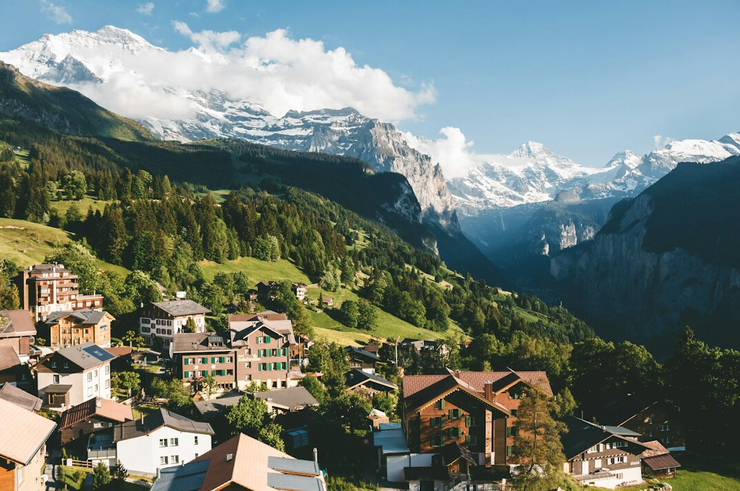 swiss alps investigation scene